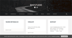 Desktop Screenshot of bikestudio.pl