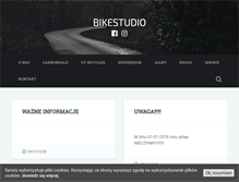 Tablet Screenshot of bikestudio.pl